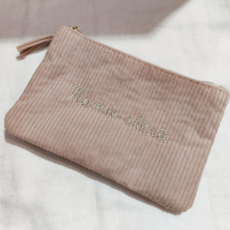 Trousse - Mamie chérie camel